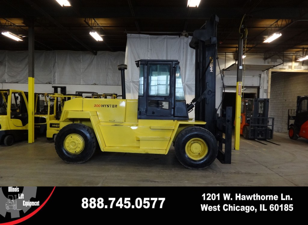  2001 Hyster H300XL Forklift on Sale in Texas