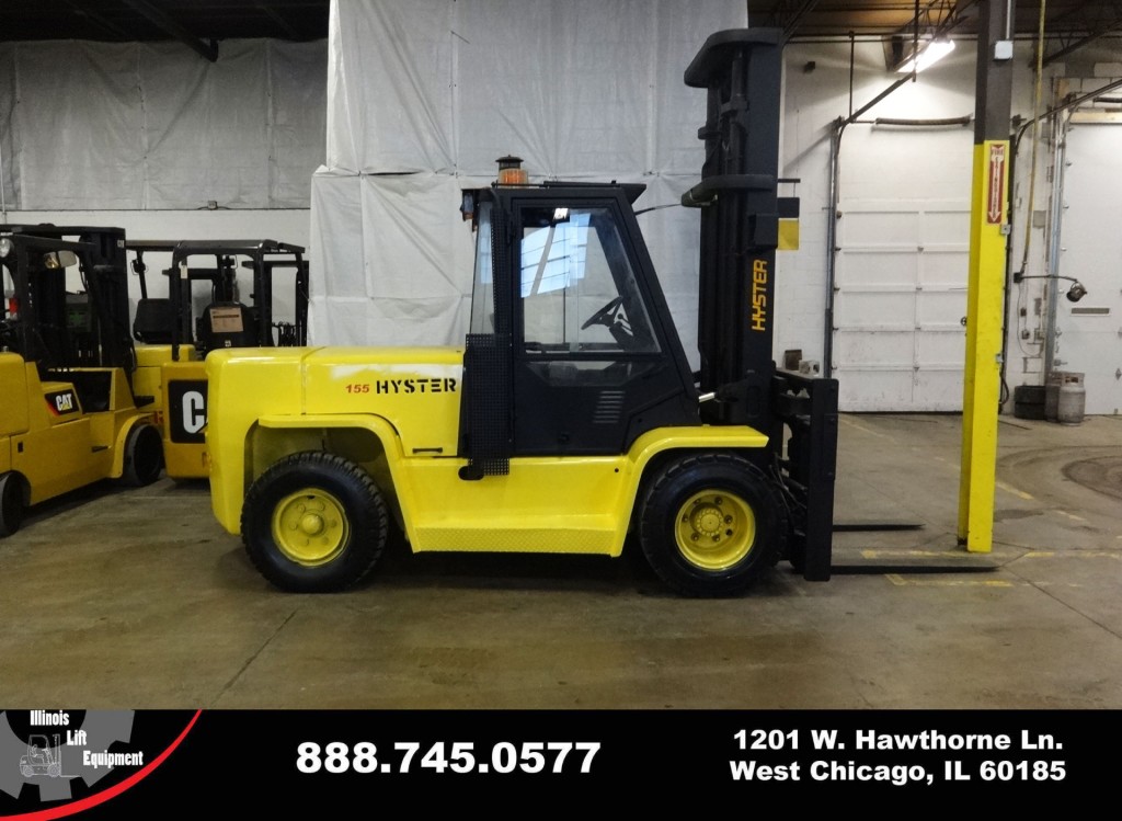 2005 Hyster H155XL Forklift on Sale in Texas