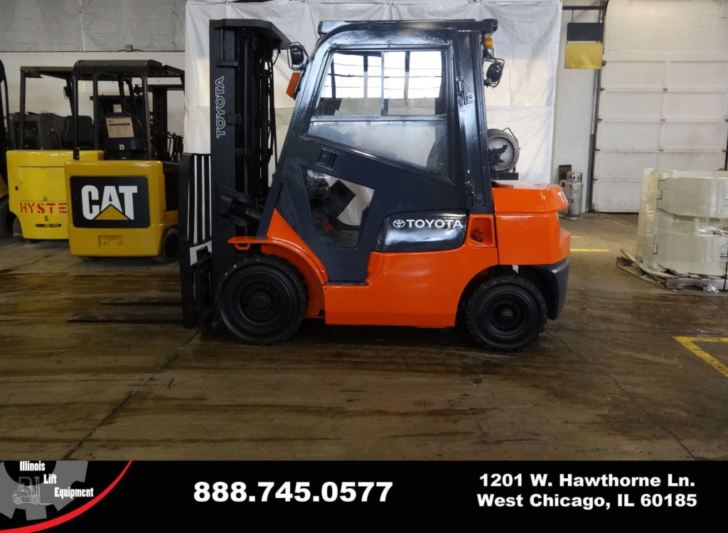 2005 Toyota 7FGU25 Forklift on Sale in Texas