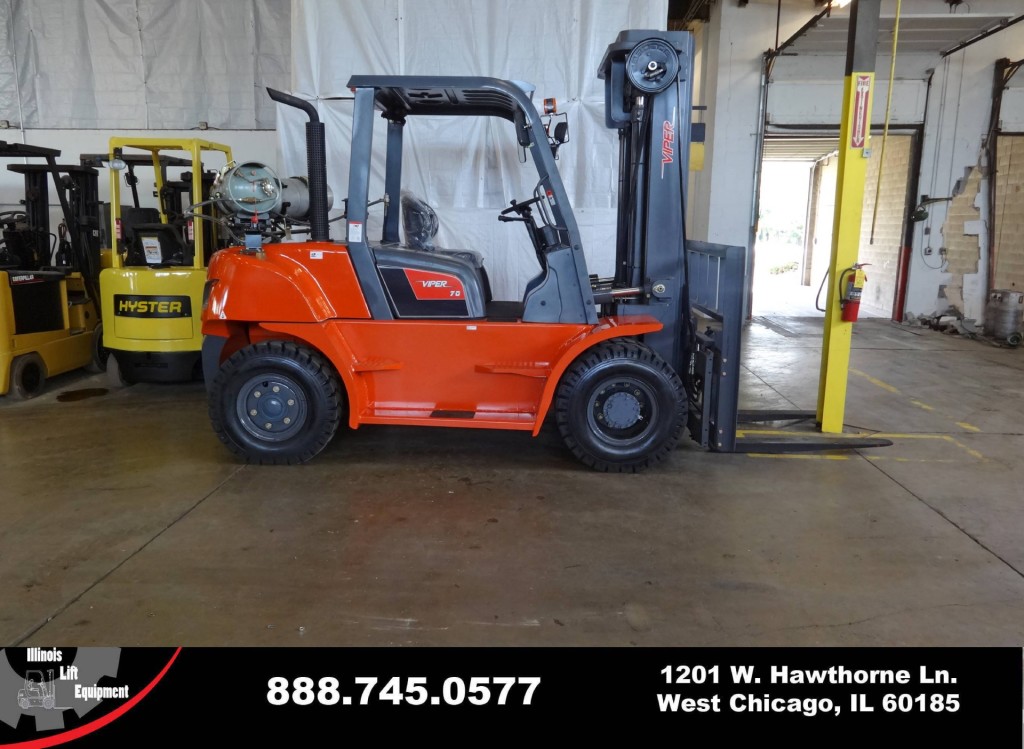 2015 Viper FG70 forklift on sale in Texas