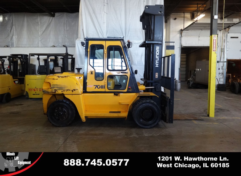 2005 Hyundai HDF70-III Forklift on Sale in Texas