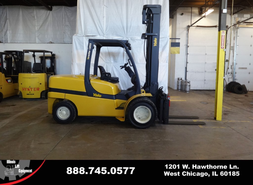 2006 Yale GDP120VX Forklift on Sale in Texas