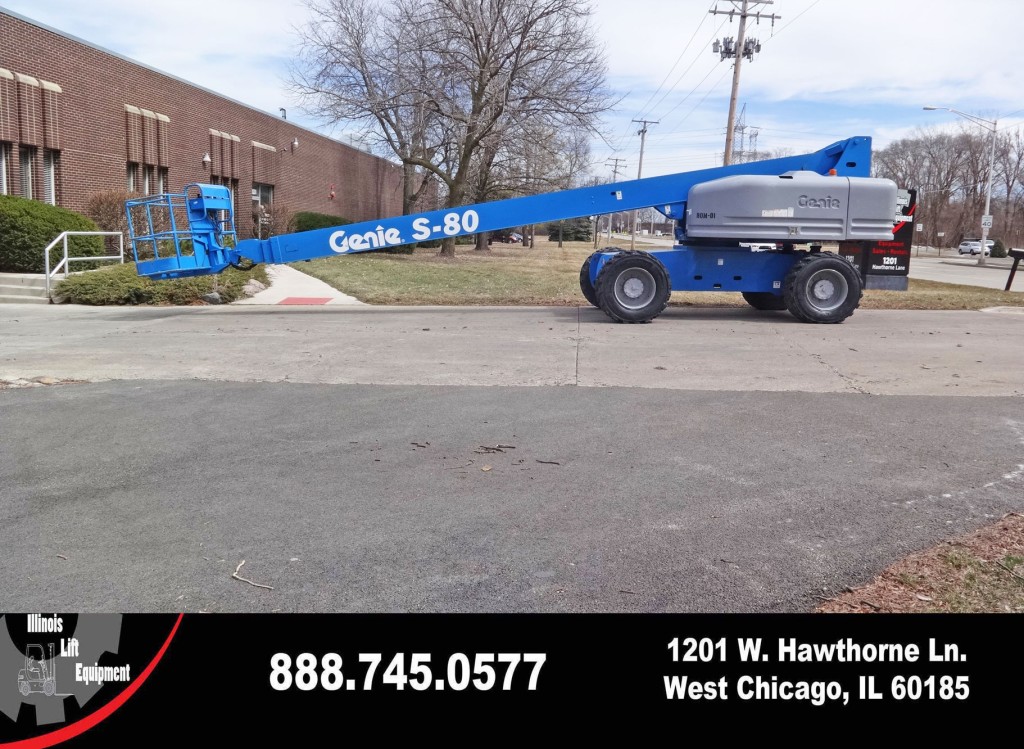 2003 Genie S80 Boom Lift on Sale in Texas