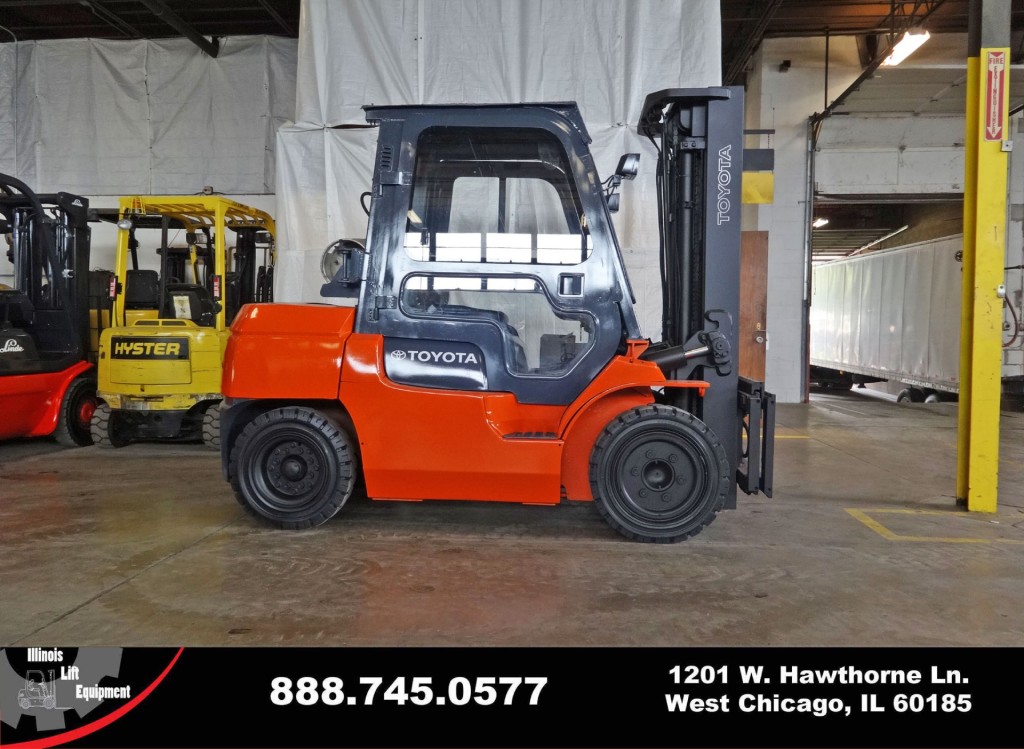  2005 Toyota7FGCU35 Forklift On Sale in Texas