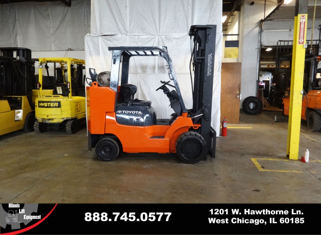  2005 Toyota 7FGCU45-BCS Forklift on Sale in Texas