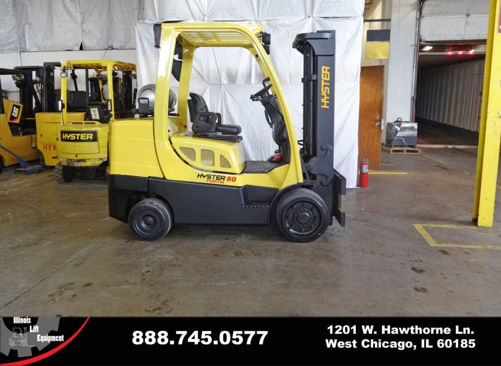 2007 Hyster S80FT Forklift on Sale in Texas