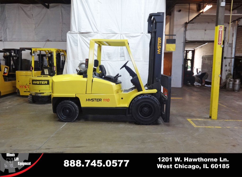 2000 Hyster H110XM Forklift On Sale in Texas