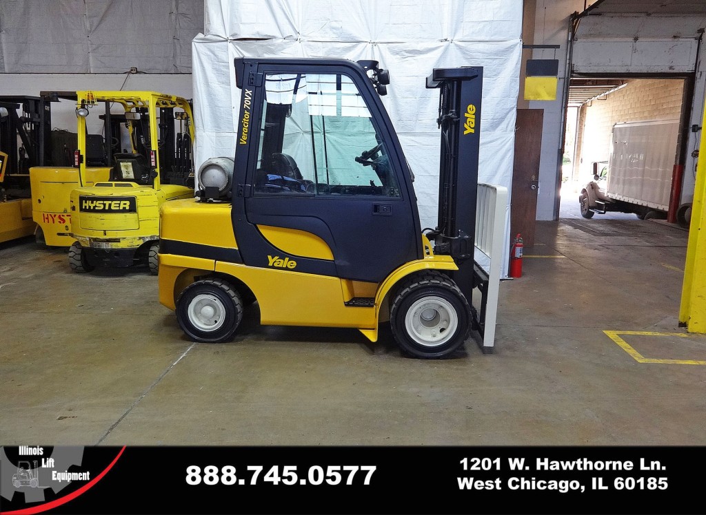 2008 Yale GLP070VX Forklift On Sale in Texas