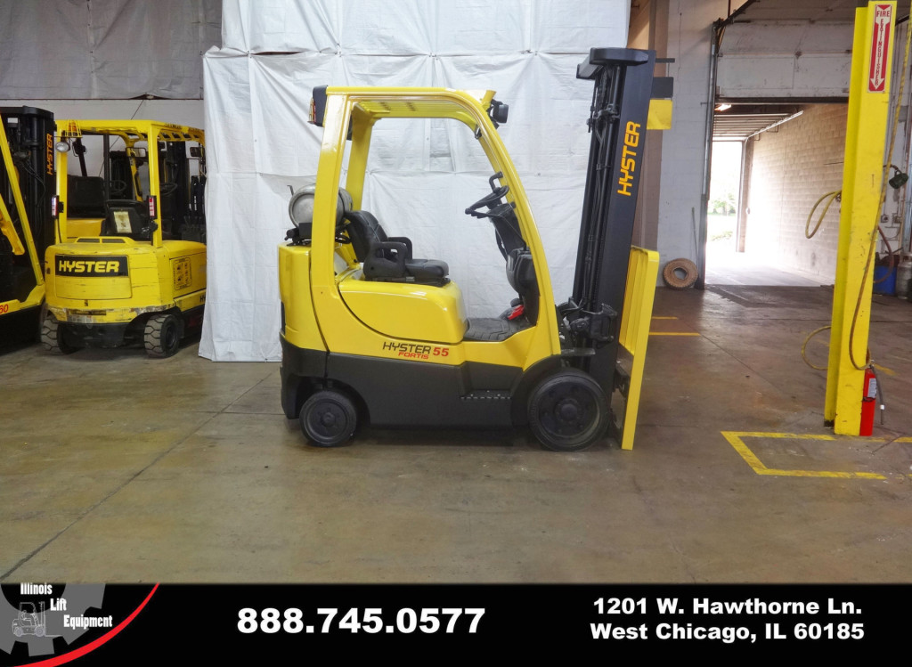 2009 Hyster S55FTS Forklift on Sale in Texas