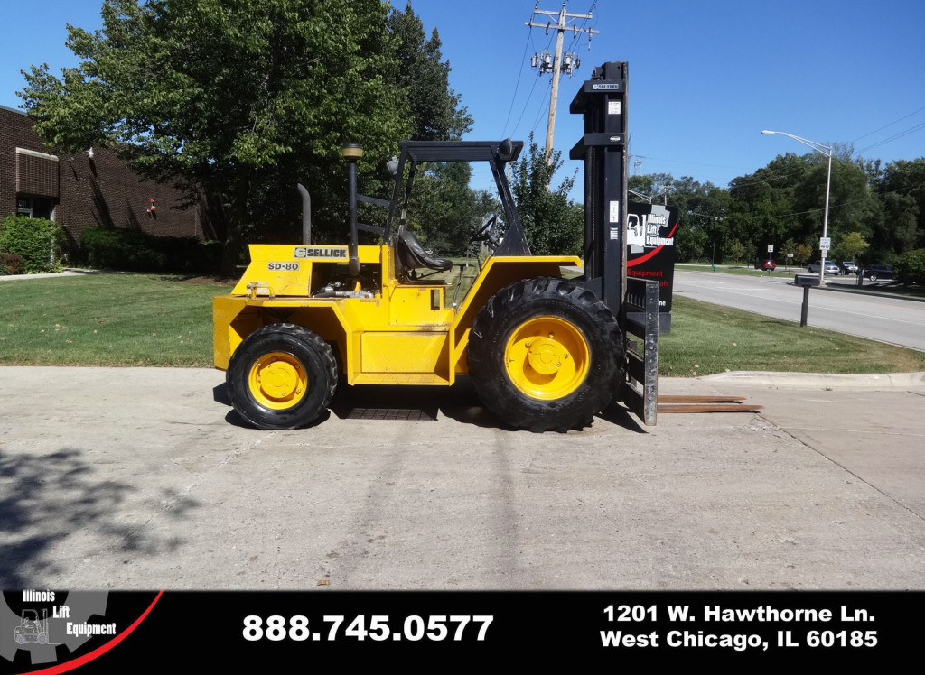  2000 Sellick SD80 Forklift on Sale in Texas