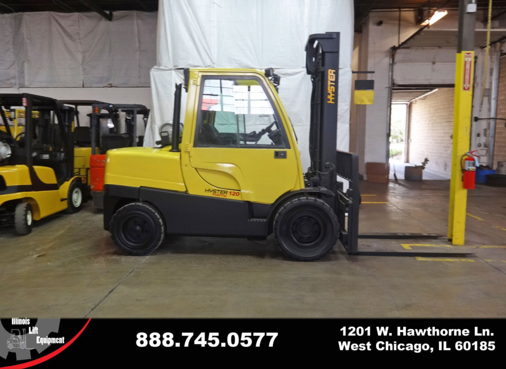 2011 Hyster H120FT Forklift on Sale in Texas