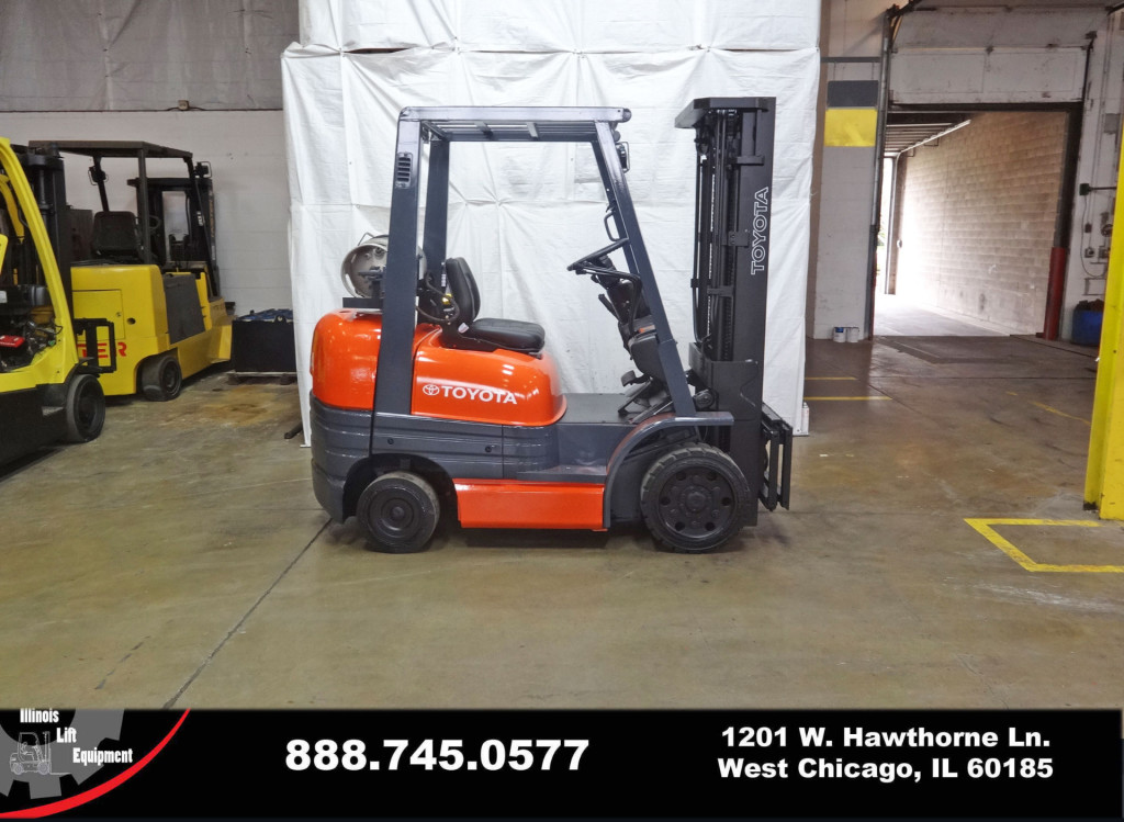 1998 Toyota 6FGCU25 Forklift on Sale in Texas