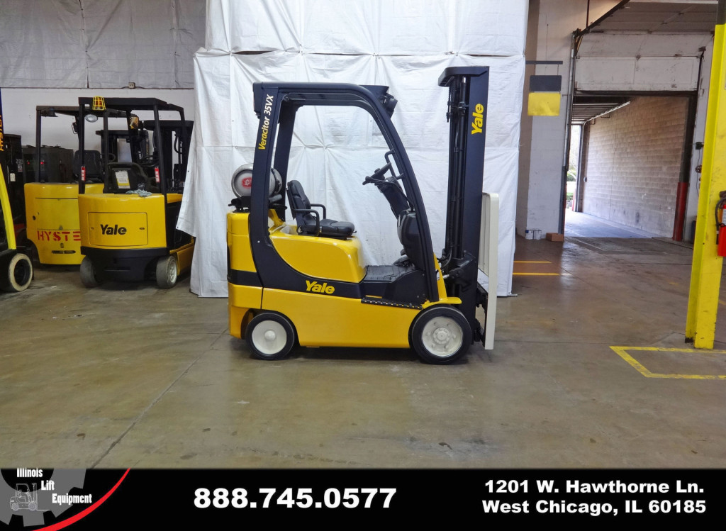 2008 Yale GLC035VX Forklift on Sale in Texas