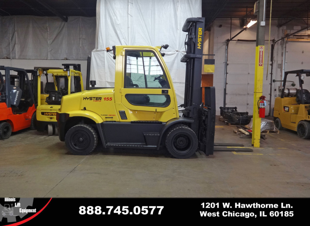  2008 Hyster H155FT Forklift on Sale in Texas