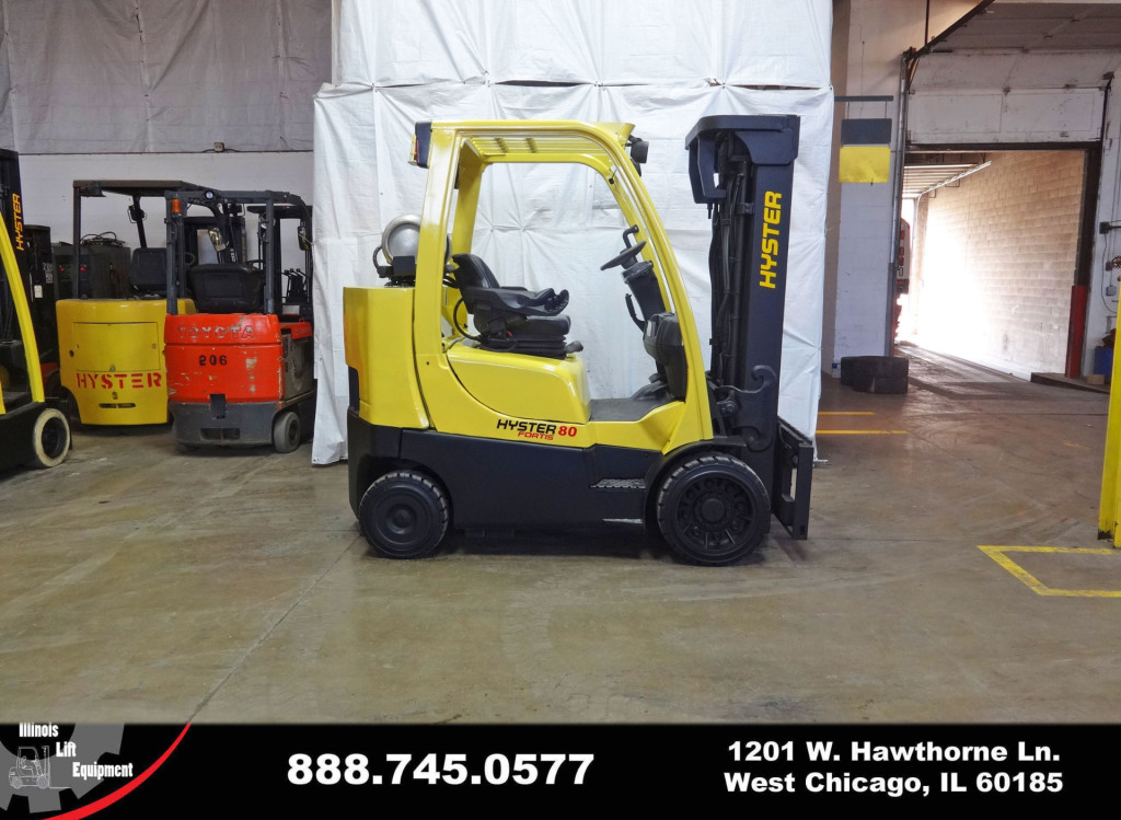 2010 Hyster S80FTBCS Forklift on Sale in Texas