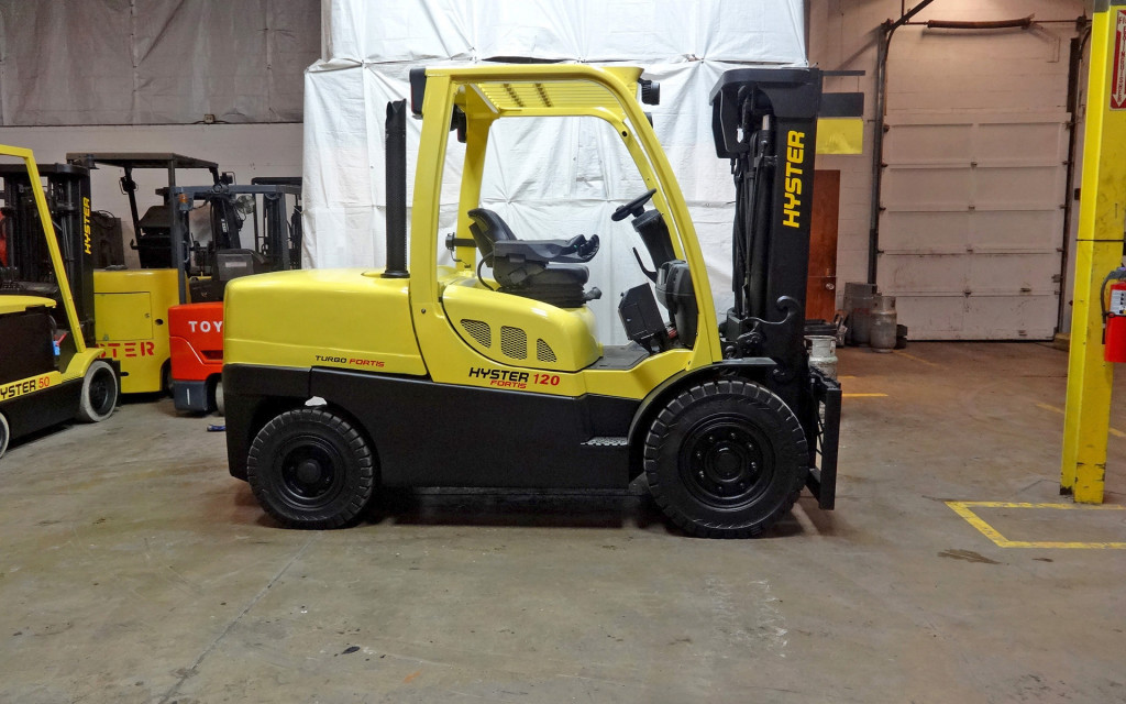 2011 Hyster H120FT Forklift on Sale in Texas