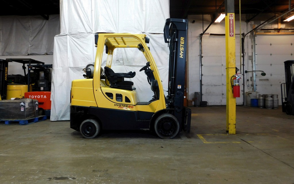 2011 Hyster S80FT Forklift on Sale in Texas