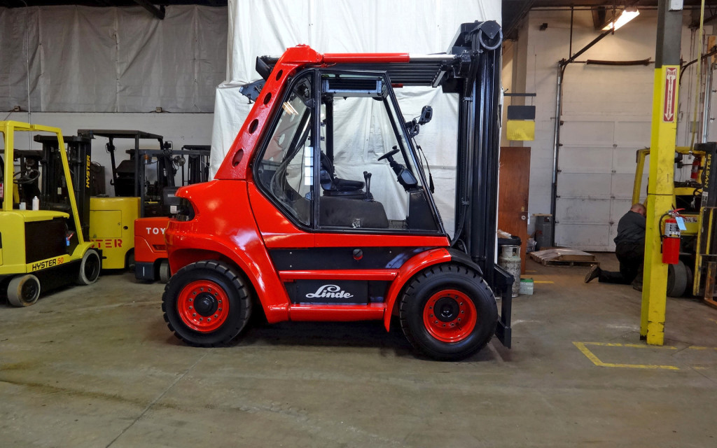  2004 Linde H80D Forklift on Sale in Texas