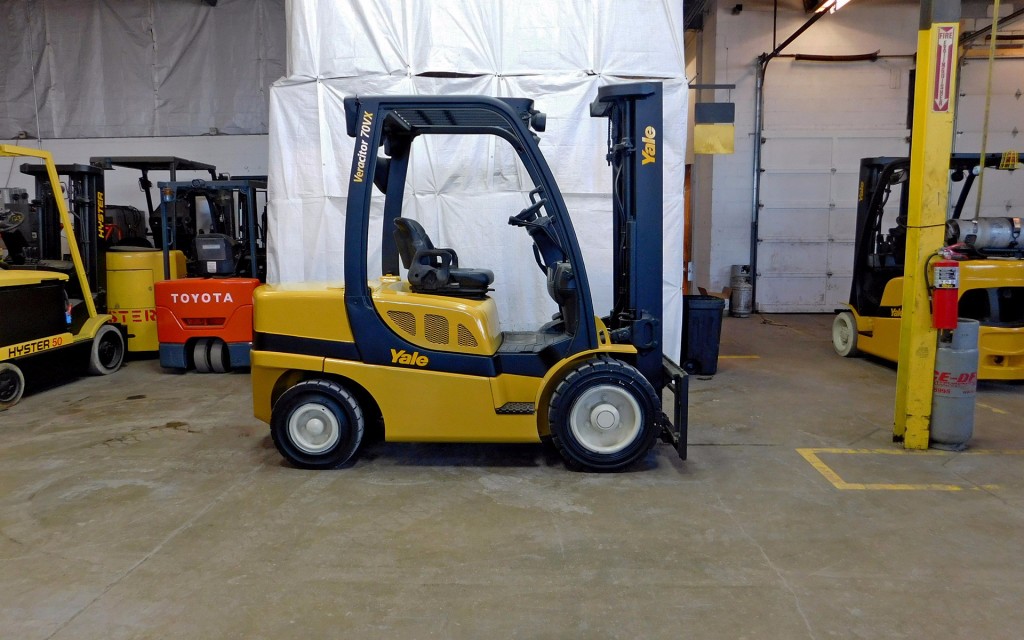  2007 Yale GDP070VX Forklift on Sale in Texas