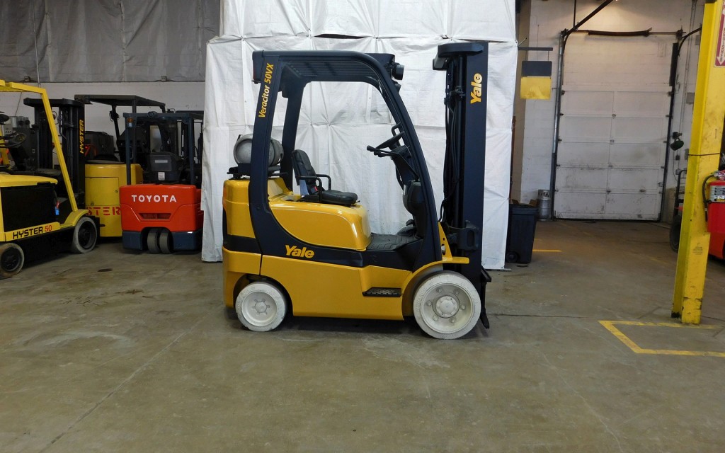  2011 Yale GLC050VX Forklift on Sale in Texas