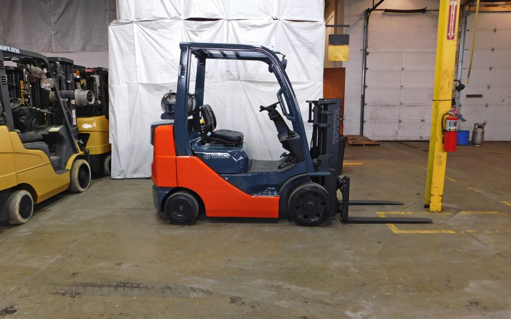  2008 Toyota 8FGCU25 Forklift on Sale in Texas