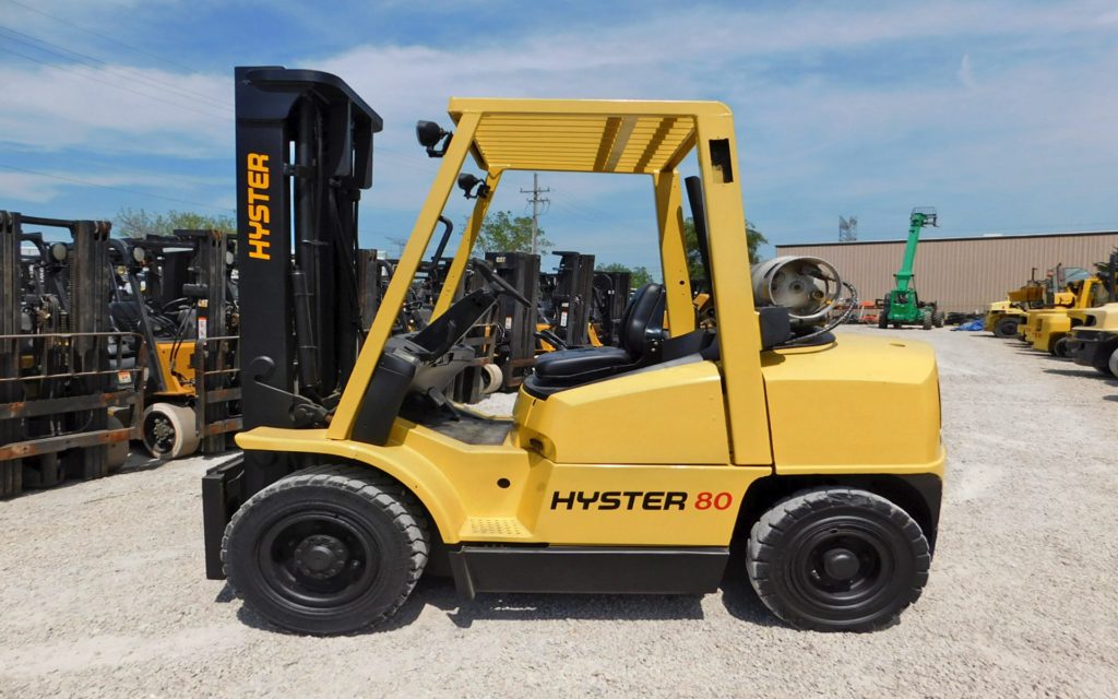  2001 Hyster H80XM Forklift on Sale in Texas