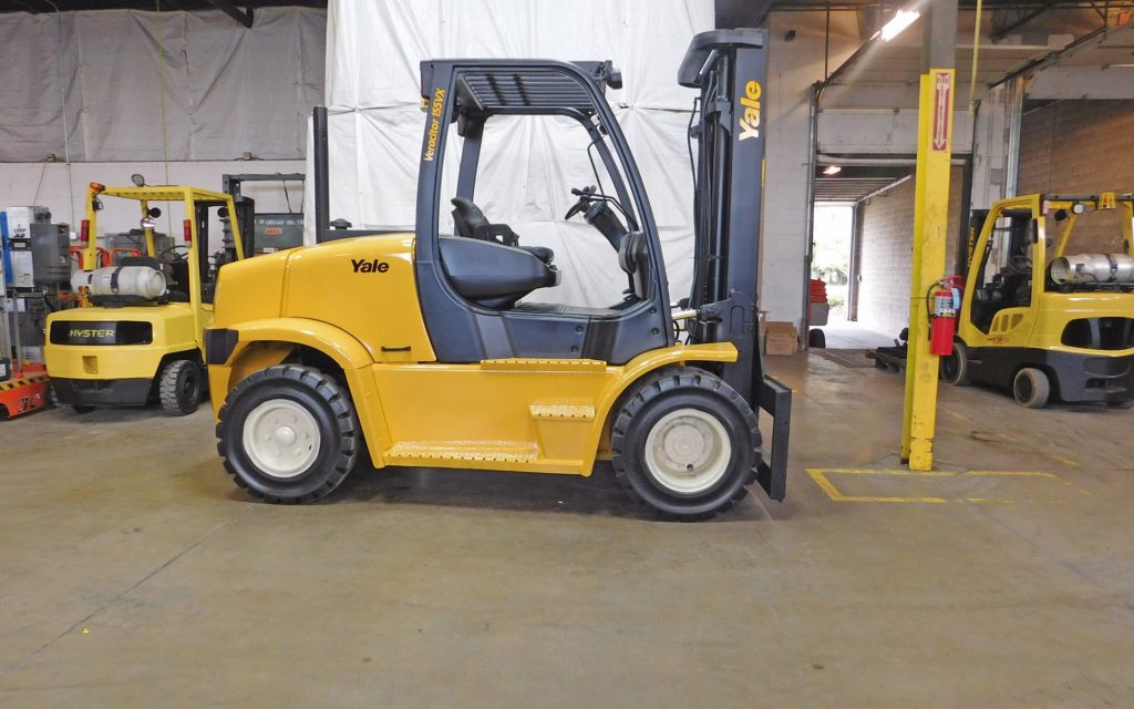  2009 Yale GDP155VX Forklift on Sale in Texas