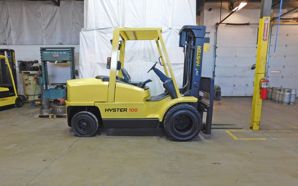  2003 Hyster H100XM Forklift on Sale in Texas